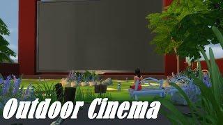 The Sims 4 Speed Building: Outdoor Cinema