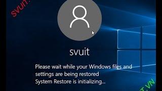 System restore point windows 10