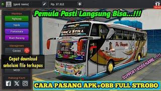 Cara pasang Apk+OBB Bussid V4.2 untuk pemula || Terbaru