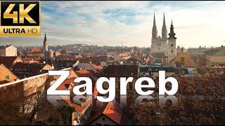 Zagreb in 4K - Croatia - Capital City - Europe