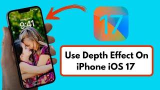 How To Use Depth Effect On iPhone iOS 17!Use Depth Effect Wallpaper on iPad iOS 17