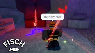 I Got The NEW Rod Of The Depths In Roblox FISCH