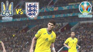 UKRAINE VS ENGLAND | eFOOTBALL PES 2021 GAMEPLAY | EURO 2020 | FULL HD GAMEPLAY