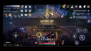 Black Desert Mobile Max Settings on LG G8x Thinq Single Screen Gameplay