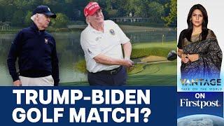 Trump Challenges Joe Biden to a Golf Match | Vantage with Palki Sharma