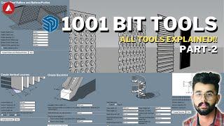 1001 bit tools Sketchup in detail (Part2) | The Architecture Tract | With Manan Hans