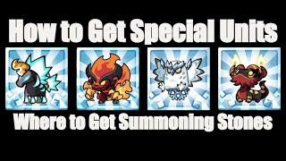 How to Get SUMMONING STONES and the Best Way to Farm For Special Monsters - Summoner's Greed