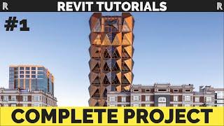 RCC | Complete Revit Tutorial Part 1 | How Start Project