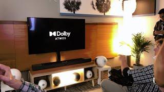 Devialet Dione 5.1.2 Dolby Atmos Soundbar Demo Axpona 2022