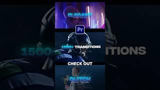 Use Seamless Transitions in Premiere Pro Within Seconds #tutorial