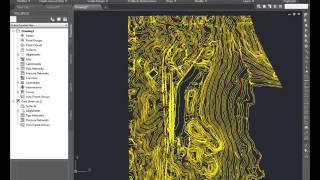 Civil 3D - Creating a surface from existing contours (Polylines)