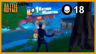 Partida de Fortnite sin comentar.  Capitulo 3 Victoria Magistral.