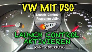 VW Launch control aktivieren - Passat B8 und andere (DSG) ohne codieren