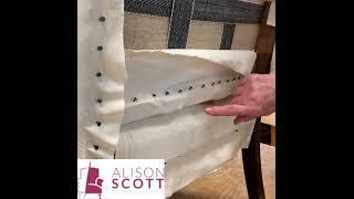 Upholstery top tip for an armchair