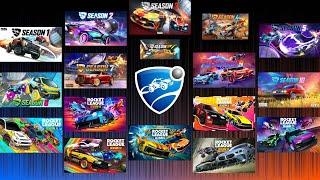 ALL Rocket League SEASON THEMES in order [Up to S17]