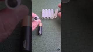 AAA to AA Battery Adapter #lifehack #adapter #tiktokmademebuyit #tiktok #shorts