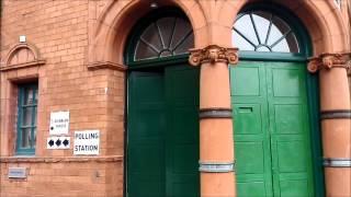 Salford Lads Club used as a polling station