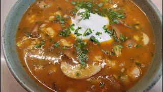 Soul-Warming Hungarian Mushroom Soup 