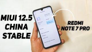 MIUI 12.5 Android 11 China Stable ROM For Redmi Note 7 Pro