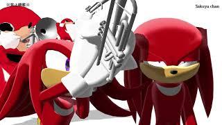 【MMD x SONIC】 Knuckles - Trumpet MEME (part 3!!) 【1080p60fps】