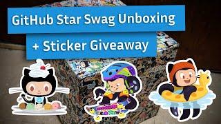 GitHub Star Swag Unboxing and Giveaways