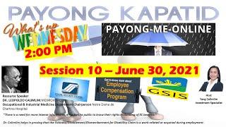 Payong Kapatid: Payong-Me-Online Session 10 (June 30, 2021)