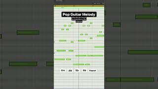 How to make guitar melodies,FL studio tutorial