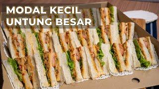 Sandwich Sardin Mayo 3 Lapis: Resepi Premium Mudah & Laku Keras!