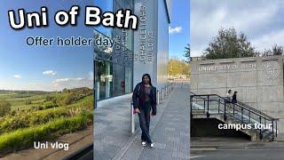 UNI VLOG| UNIVERSITY OF BATH OFFER HOLDER DAY