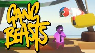 Gang Beasts - ДЕНЬ БЕЗУМНЫХ УРОВНЕЙ! (Брейн и Даша)