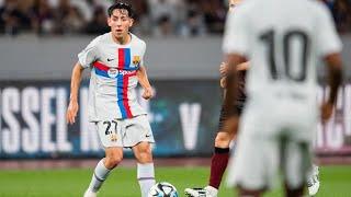 Dani Rodriguez Debut for Barcelona vs Vissel Kobe | (6/6/23)