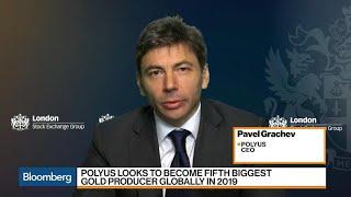 Pavel Grachev Says Polyus May Become Fourth Largest Gold Miner After Expansion