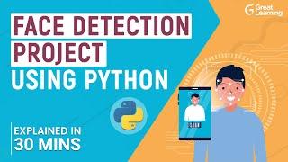 Face Detection Project using Python | OpenCV Project | Great Learning