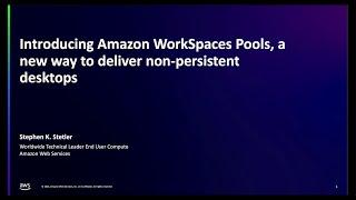 Getting started with Amazon WorkSpaces Pools | Amazon Web Services