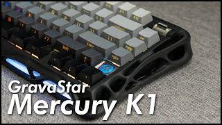 GravaStar Mercury K1 Review | Unique Alien Looking Keyboard!