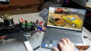 Castle Creations Phoenix Edge HV 160 ESC set up on AK700 heli