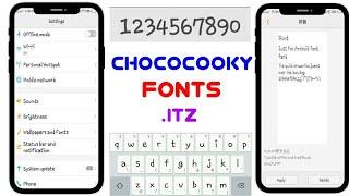 VIVO Phones Apply FONT STYLE : iPhone Chococooky .itz