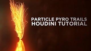 Particle Pyro Trails - Houdini tutorial (Part 1 - The important part)