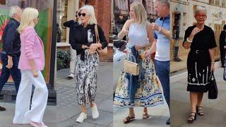 Discover the Best London Trends Street Fashion. How to look stylish at any age.