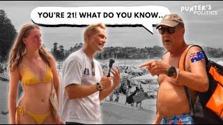 Australia Day: What Aussies REALLY think! | Punter's Politics on Manly Beach