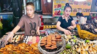 Ho Thi Ky Night Market - Best Night Street Food Market in Ho Chi Minh city, Vietnam