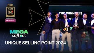 SiGMA Europe B2B Awards 2024: MEGA by Soft2Bet wins unique selling point