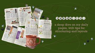 Hobonichi Cousin deep dive | Daily pages and journalling