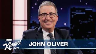 John Oliver on Winning All the Emmys, Strike Force Five Podcast & Promising His Kids Pokémon Cards