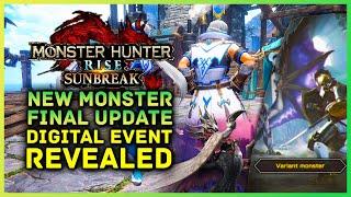 Monster Hunter Rise Sunbreak - NEW MONSTER Final Bonus Update Digital Event Revealed