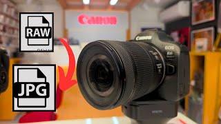 Canon RAW to JPEG | Raw to Jpg converter | CR2 | CR3 to JPG | Canon Raw Setting | Canon Raw file to