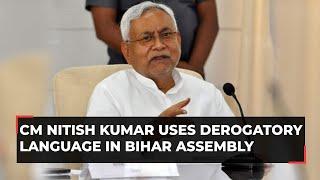 When Bihar CM Nitish Kumar said the unspeakable in state Assembly