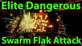 Elite Dangerous: Using Remote Flak to Attack Thargoid Swarms