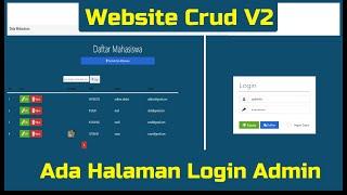 Website Simple CRUD dengan PHP dan MySQL V2