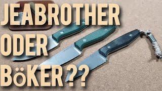 Knifetalk - Jeabrother Amazon Budget Knife oder Böker AK1 ? - Vergleich, Kompatibilität, Disassembly